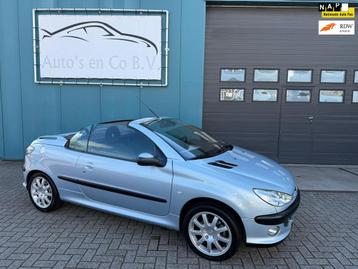 Peugeot 206 CC 2.0-16V Cabrio Clima16"Lm velgen Uniek nette  beschikbaar voor biedingen
