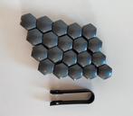 Wielmoerkapjes 19 mm Antraciet, Ophalen of Verzenden, Nieuw