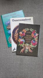 3 boeken Volks schilderkunst met patroonbladen., Ophalen of Verzenden, Zo goed als nieuw, Acrylverf