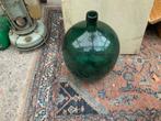 Grote groene fles, Ophalen, Gebruikt, Glas, Minder dan 50 cm