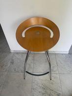 Design barkrukken LYRA, Huis en Inrichting, Barkrukken, Gebruikt, 60 tot 90 cm, Ophalen of Verzenden, Metaal