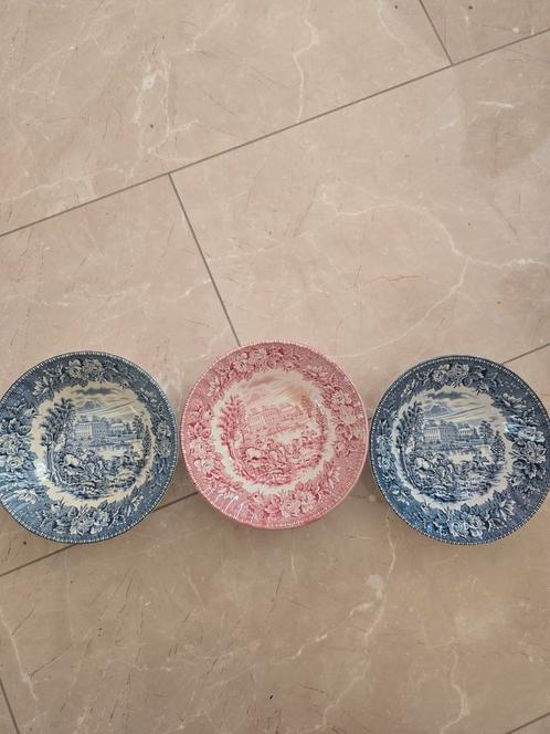 Aynsley England's Heritage Bordjes - Set van 3, Antiek en Kunst, Antiek | Servies los, Ophalen