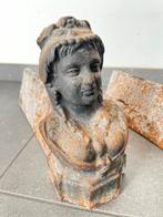 Haardbokken met damesbustes, Ophalen of Verzenden, Gebruikt