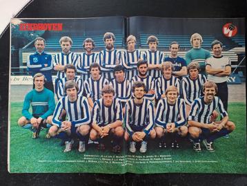 Poster FC Eindhoven midden jaren '70 beschikbaar voor biedingen
