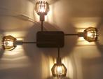 Briloner Leuchten plafondlamp metaal hout, Ophalen of Verzenden, Zo goed als nieuw, Metaal, Modern