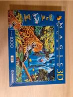 Clementoni 3d puzzel 1000 stukjes jaguar in de jungle, Ophalen of Verzenden, 500 t/m 1500 stukjes, Legpuzzel, Zo goed als nieuw