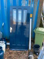 Hardt houten voordeur 93x2115 helemaal compleet, Ophalen of Verzenden, 200 tot 215 cm, Glas, Buitendeur