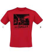 Nieuw Michael Jackson polaroid 'Thriller ' M shirt!, Ophalen of Verzenden, Nieuw, Maat 48/50 (M), Rood