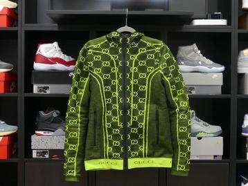 Gucci GG tubular jersey zip jacket
