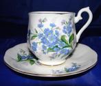 Royal Albert Forget Me Not dames kop en schotels, Huis en Inrichting, Keuken | Servies, Ophalen of Verzenden, Zo goed als nieuw