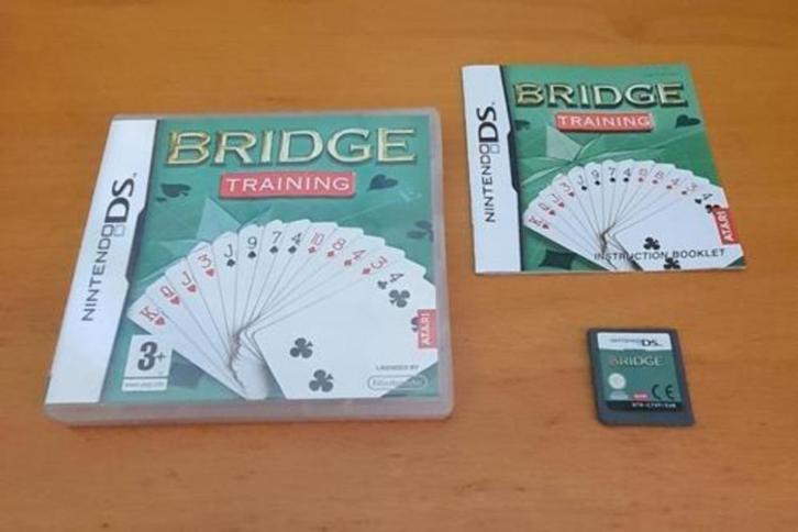 OPRUIMEN | DS | Bridge Training, Spelcomputers en Games, Games | Nintendo DS, Zo goed als nieuw, Puzzel en Educatief, 1 speler