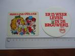 sticker oud SKOL BIER Breda Rotterdam strip carnaval retro, Verzamelen, Verzenden, Zo goed als nieuw, Bedrijf of Vereniging