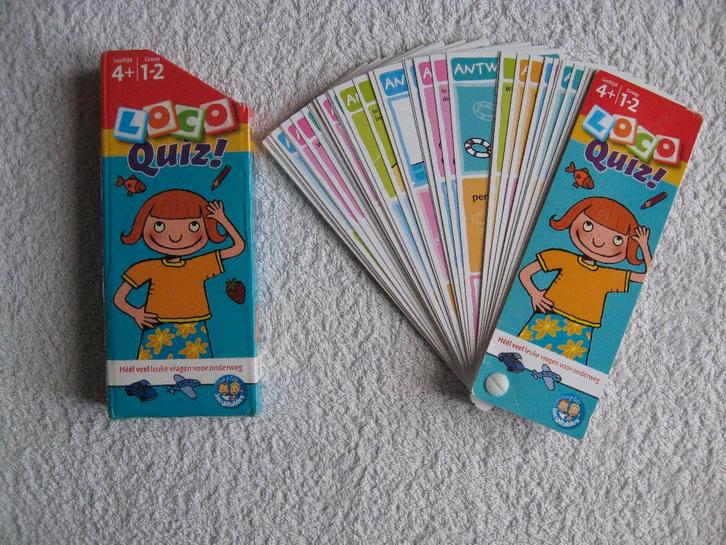 Loco Quiz 2x: elk in bijbehorende cassette (evt andere Loco), Kinderen en Baby's, Speelgoed | Educatief en Creatief, Zo goed als nieuw