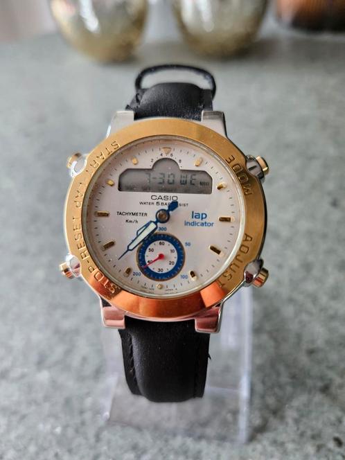 Casio vintage GPZ-500 zeldzaam als nieuw, Sieraden, Tassen en Uiterlijk, Horloges | Antiek, Overige merken, Staal, Ophalen of Verzenden