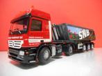 TEKNO MERCEDES-BENZ ACTROS SNB 61451, Hobby en Vrije tijd, Modelauto's | 1:50, Ophalen of Verzenden, Nieuw, Bus of Vrachtwagen