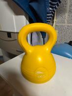 Kettlebell 6kg - Geel, Ophalen of Verzenden, Zo goed als nieuw, Buik, Kettlebell