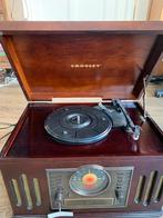 Vrijwel nieuwe Crosley 73-3 Platenspeler (+casette,cd,radio), Ophalen of Verzenden, Zo goed als nieuw, Overige merken