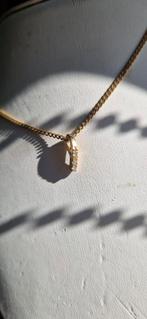 585 hanger evt met collier., Ophalen of Verzenden, Zo goed als nieuw, Goud, Overige merken