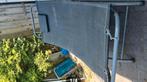 Ligbed frame met hangmat, Tuin en Terras, Ophalen, Gebruikt, Aluminium