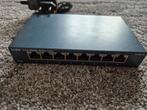 Gigabit Desktop Switch - Snelle Netwerk Switch, Computers en Software, Netwerk switches, Ophalen of Verzenden, Gebruikt