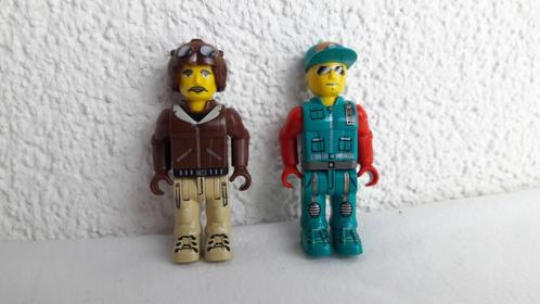 Lego 2x figuur / poppetje 5,5 cm zgan, Kinderen en Baby's, Speelgoed | Duplo en Lego, Zo goed als nieuw, Lego, Losse stenen, Ophalen of Verzenden