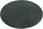 Snijplank-marmer-rond-groen-Ø25-Brood-plank-Aanrecht-Steen, Ophalen of Verzenden, Nieuw