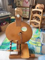 Louet Spinnewiel met 3 spoelen en twijnrekje, Ophalen