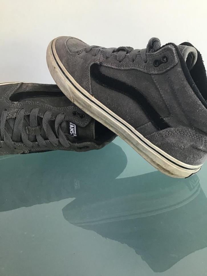GRATIS VERZENDEN | VANS Half Cab grijs suede, Unisex 40, Kleding | Heren, Schoenen, Zo goed als nieuw, Sneakers of Gympen, Overige kleuren