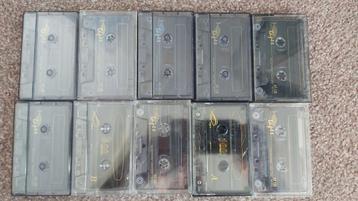 Cassettebandjes 100 minuten normaal 10 stuks beschikbaar voor biedingen