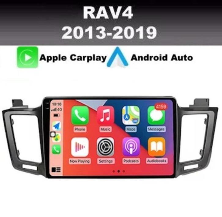 Toyota RAv4 2013-2019 navigatie apple carplay android 15 dab, Auto diversen, Autoradio's, Nieuw, Ophalen of Verzenden
