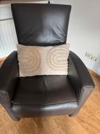 Verstelbare Bruine Relaxstoel, Huis en Inrichting, Fauteuils, Ophalen, Gebruikt, 50 tot 75 cm, Leer