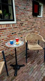 Bijzettafel mozaïek voor buiten, Ophalen of Verzenden, Nieuw, Rond, Metaal