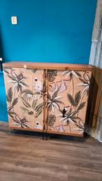 Unieke Kast met Jungleprint, Ophalen, Met deur(en), 100 tot 150 cm, Nieuw