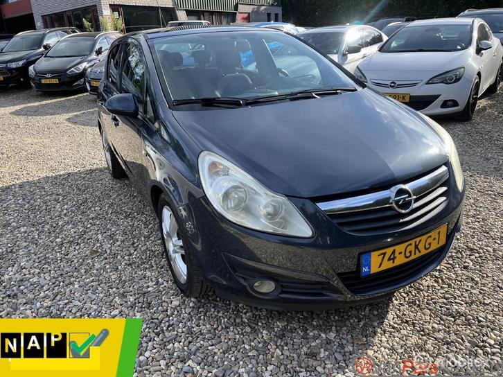 Opel Corsa 1.4-16V Enjoy,5drs,Airco,cruise control, Auto's, Opel, Bedrijf, Te koop, Corsa, ABS, Airbags, Airconditioning, Alarm