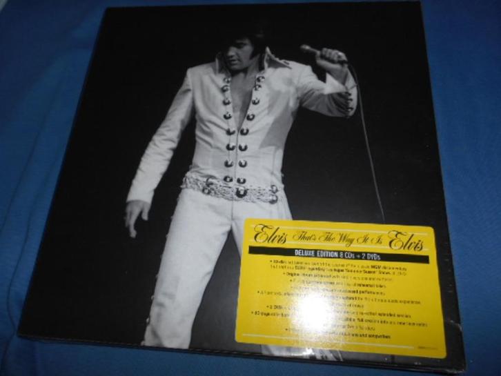 Elvis That's the Way It Is Deluxe Edition CD/Dvd boxset, Cd's en Dvd's, Vinyl | Rock, Nieuw in verpakking, Poprock, 12 inch, Ophalen