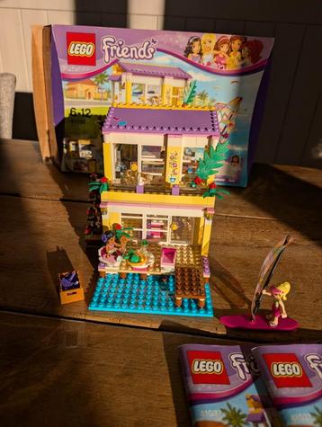 Lego Friends strandhuis 41037 (bijna) COMPLEET! beschikbaar voor biedingen