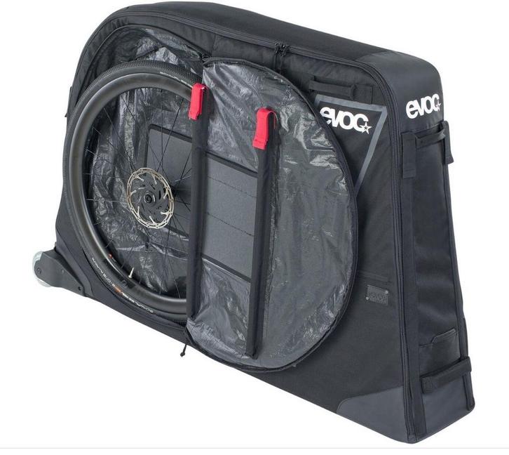Evoc Bike Travel Bag 280L - Zwart, Fietsen en Brommers, Fietsen | Tandems, Zo goed als nieuw, Ophalen