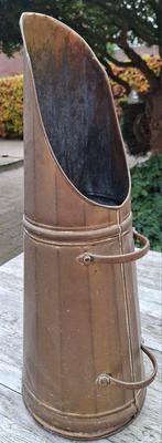 Antieke Koperen Kolenkit, Antiek en Kunst, Antiek | Koper en Brons, Ophalen, Koper