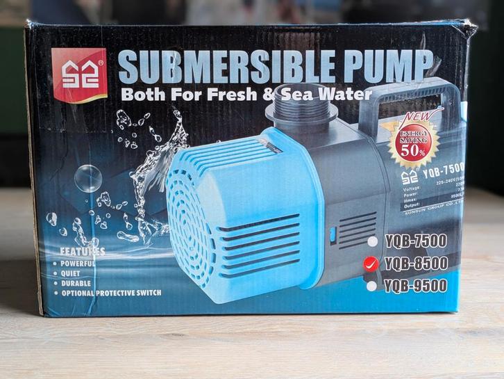 Krachtige nieuwe waterpomp – Ongebruikt, Tuin en Terras, Waterpompen, Nieuw, Elektrisch, Dompelpomp, Ophalen of Verzenden