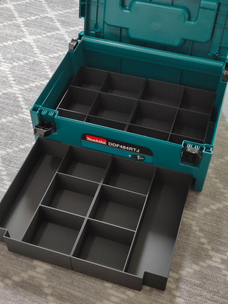 Makita MAKPAC Organizer bakjes, Doe-het-zelf en Verbouw, Gereedschapskisten, Almere, Nieuw, GEREED3D, Ophalen of Verzenden
