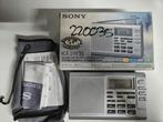 Sony ICF-SW35 wereld ontvanger met tasje en manual, Ophalen of Verzenden, Zo goed als nieuw, Wereldontvanger