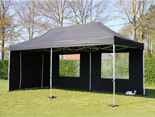 Te huur partytenten easy up verschillende maten biertafels, Tuin en Terras, Partytenten, Zo goed als nieuw, Partytent, 5 tot 8 meter