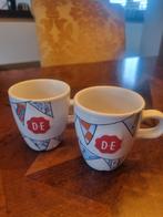 2 Douwe Egberts bekers Burendag C1000, Ophalen of Verzenden, Overige stijlen, Kop(pen) en/of Schotel(s)