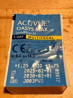 Acuvue Oasys Max Multifocale 1 dag contactlenzen +1.25 +1.75, Verzenden, Nieuw, Ogen, Overige typen