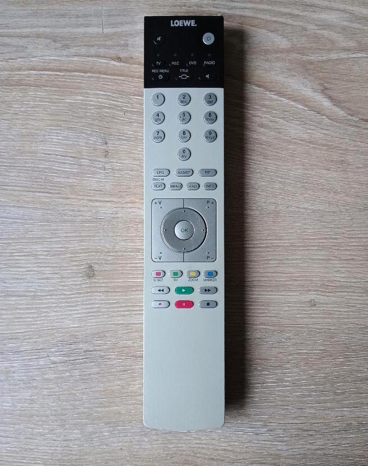 Loewe assist 2 89950a10 afstandsbediening originele, Audio, Tv en Foto, Afstandsbedieningen, Gebruikt, Origineel, Tv, Ophalen of Verzenden