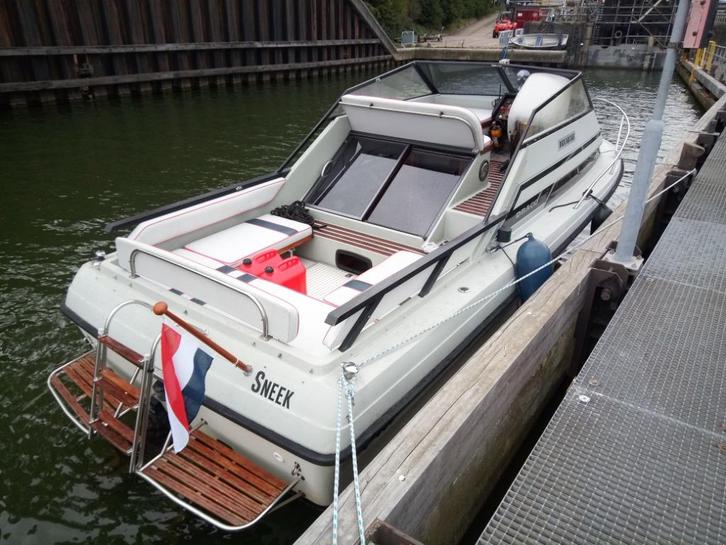 Draco TC 2500 Twin Cab mooi en snel, Watersport en Boten, Speedboten, Gebruikt, 6 meter of meer, Benzine, 200 pk of meer, Polyester