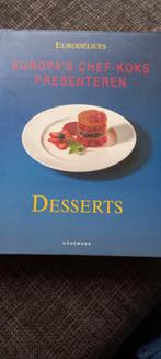 LÖNEMANN DESSERTS EUROPA'S  CHEF-KOKS EURODÉLICES, Ophalen of Verzenden, Zo goed als nieuw, Könemann, Taart, Gebak en Desserts
