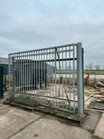 Poort 4m bij 2.30m, Tuin en Terras, Ophalen of Verzenden, Zo goed als nieuw, IJzer, Tuinhek