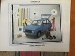 autofolder citroen LN  frans 1979, Ophalen of Verzenden, Citroën