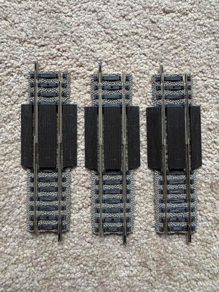 Fleischmann Profi Rails, compensatie rails 6110 (3 stuks), Hobby en Vrije tijd, Modeltreinen | H0, Zo goed als nieuw, Rails, Gelijkstroom